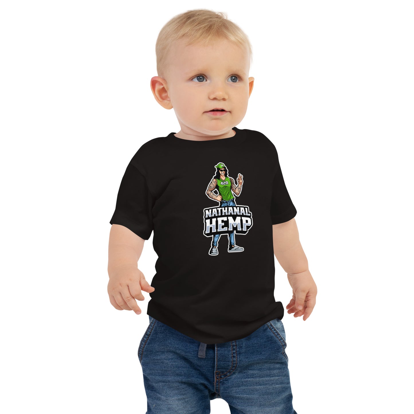 Nathanal Hemp Baby Jersey Short Sleeve Tee