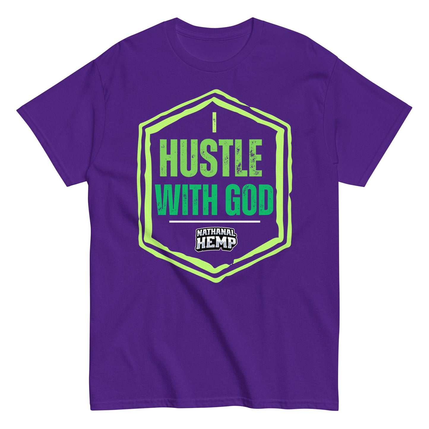 I Hustle With God Nathanal Hemp Unisex classic tee