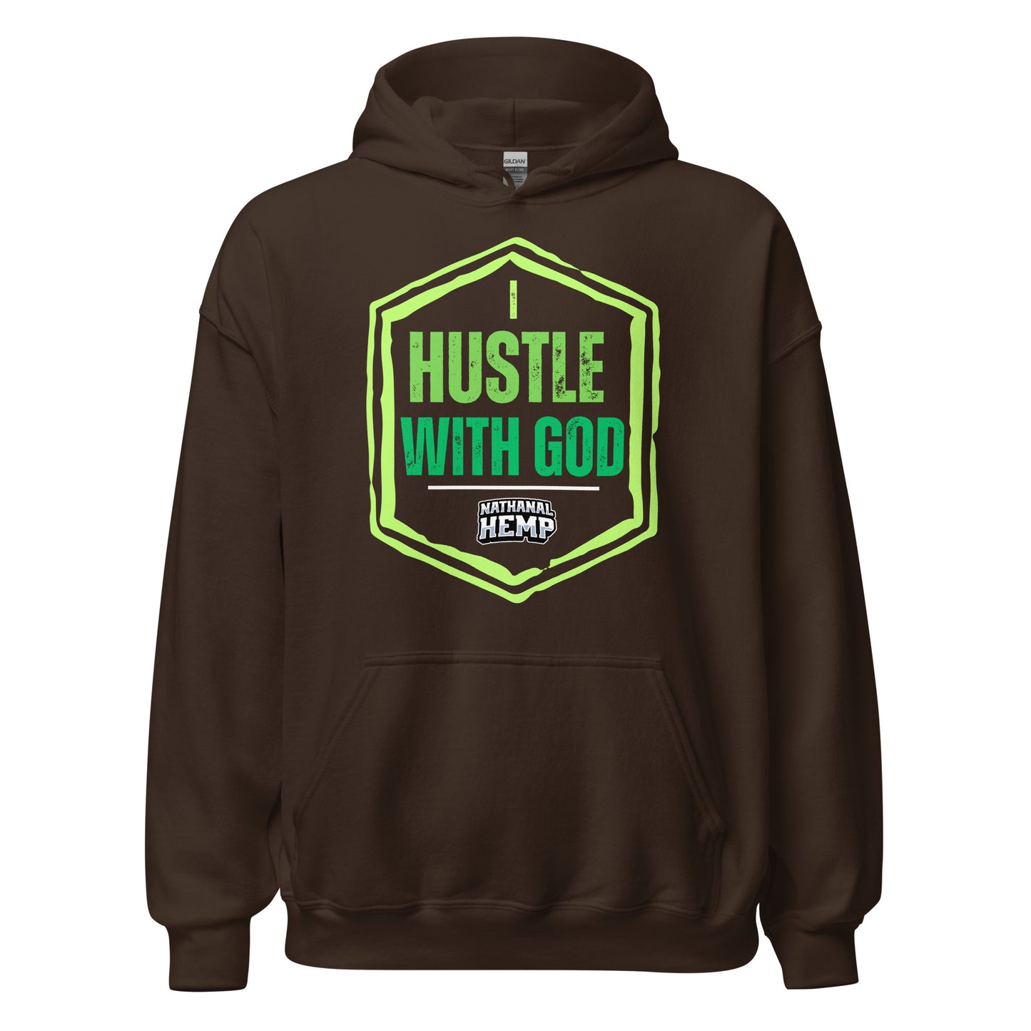 I Hustle With God Nathanal Hemp Unisex Hoodie