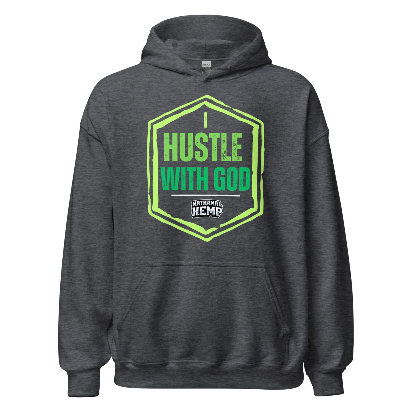 I Hustle With God Nathanal Hemp Unisex Hoodie