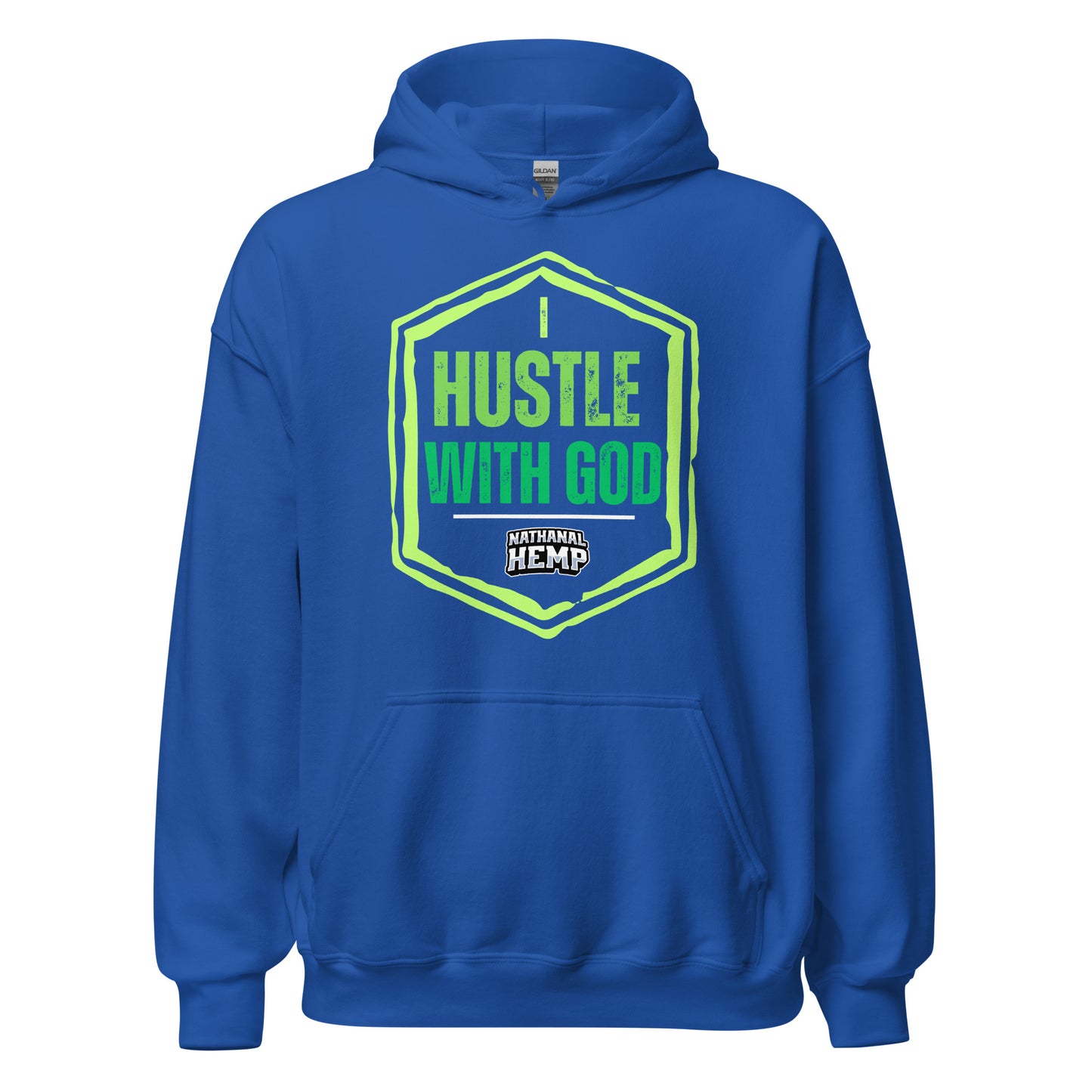 I Hustle With God Nathanal Hemp Unisex Hoodie