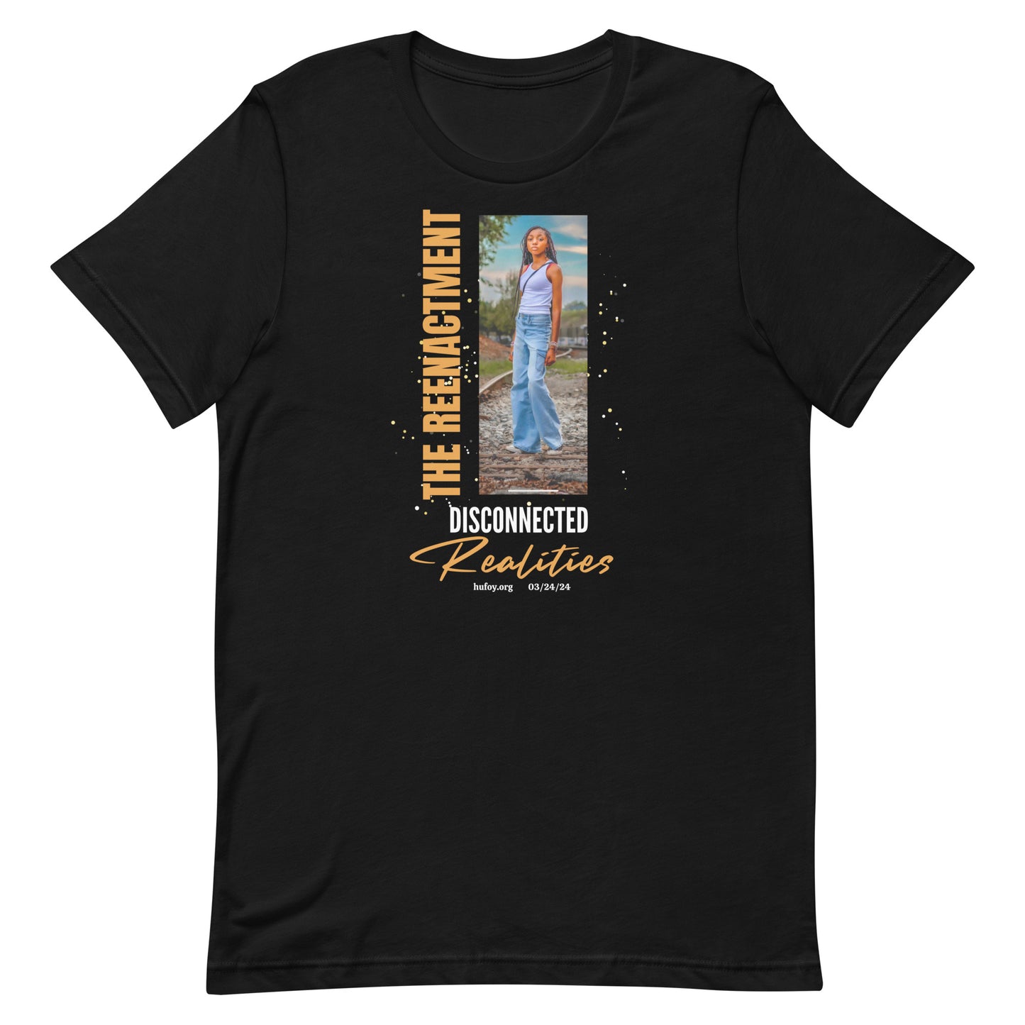 Moriah Disconnected Realities Unisex t-shirt