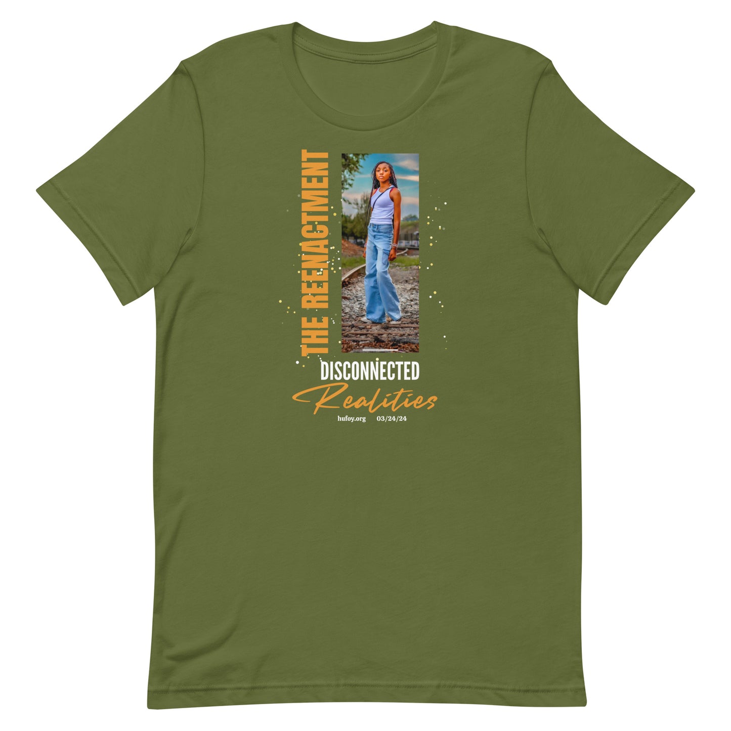 Moriah Disconnected Realities Unisex t-shirt
