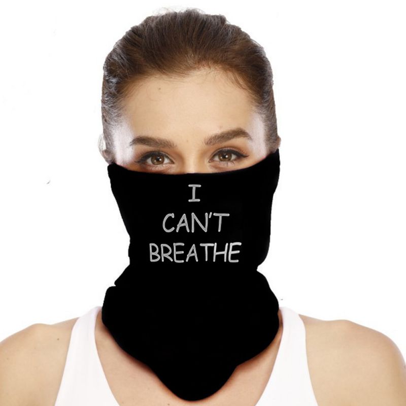 I CAN'T BREATHE Protective Riding Face cover Bandana Face Scarf