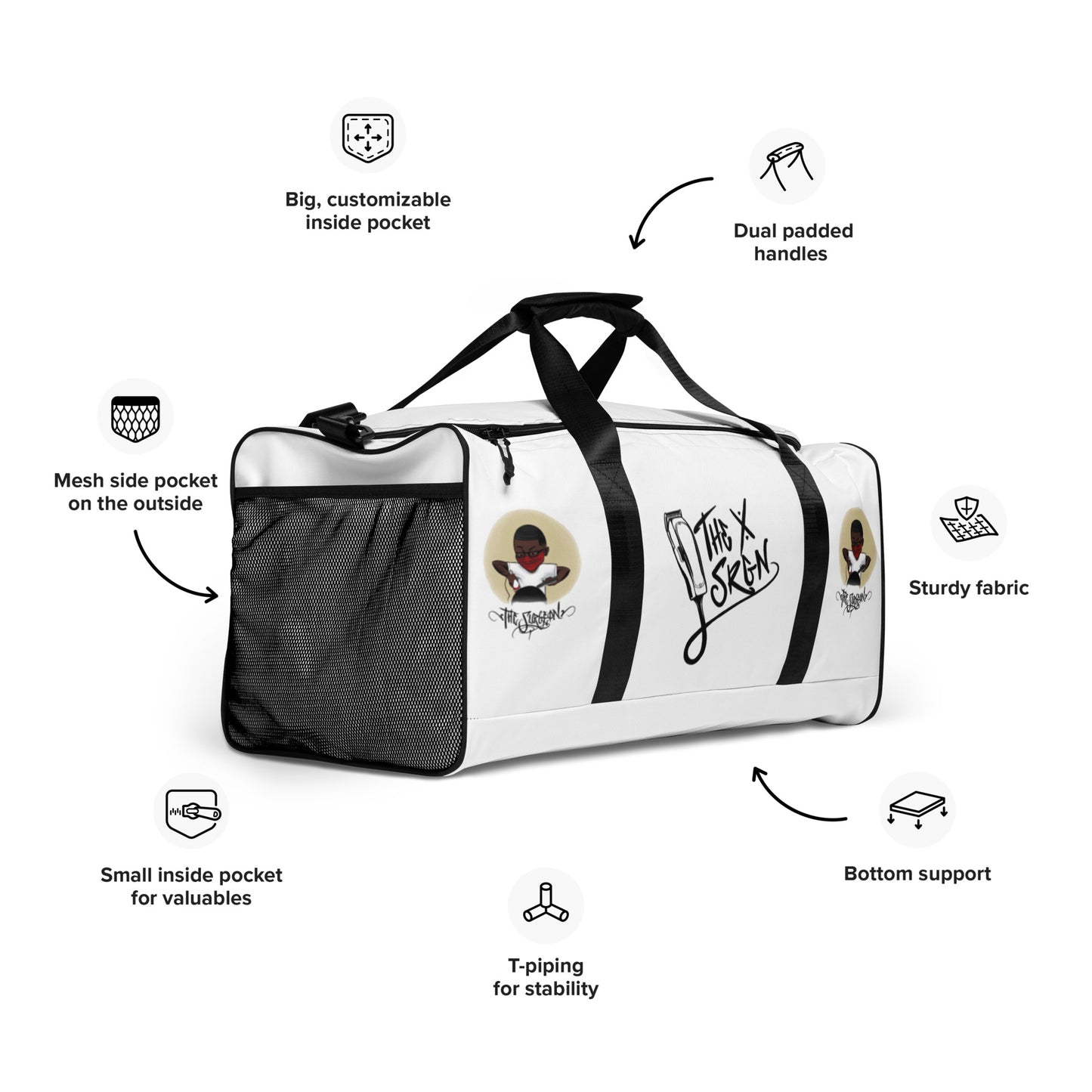 The Surgeon Heads Up Duffle bag