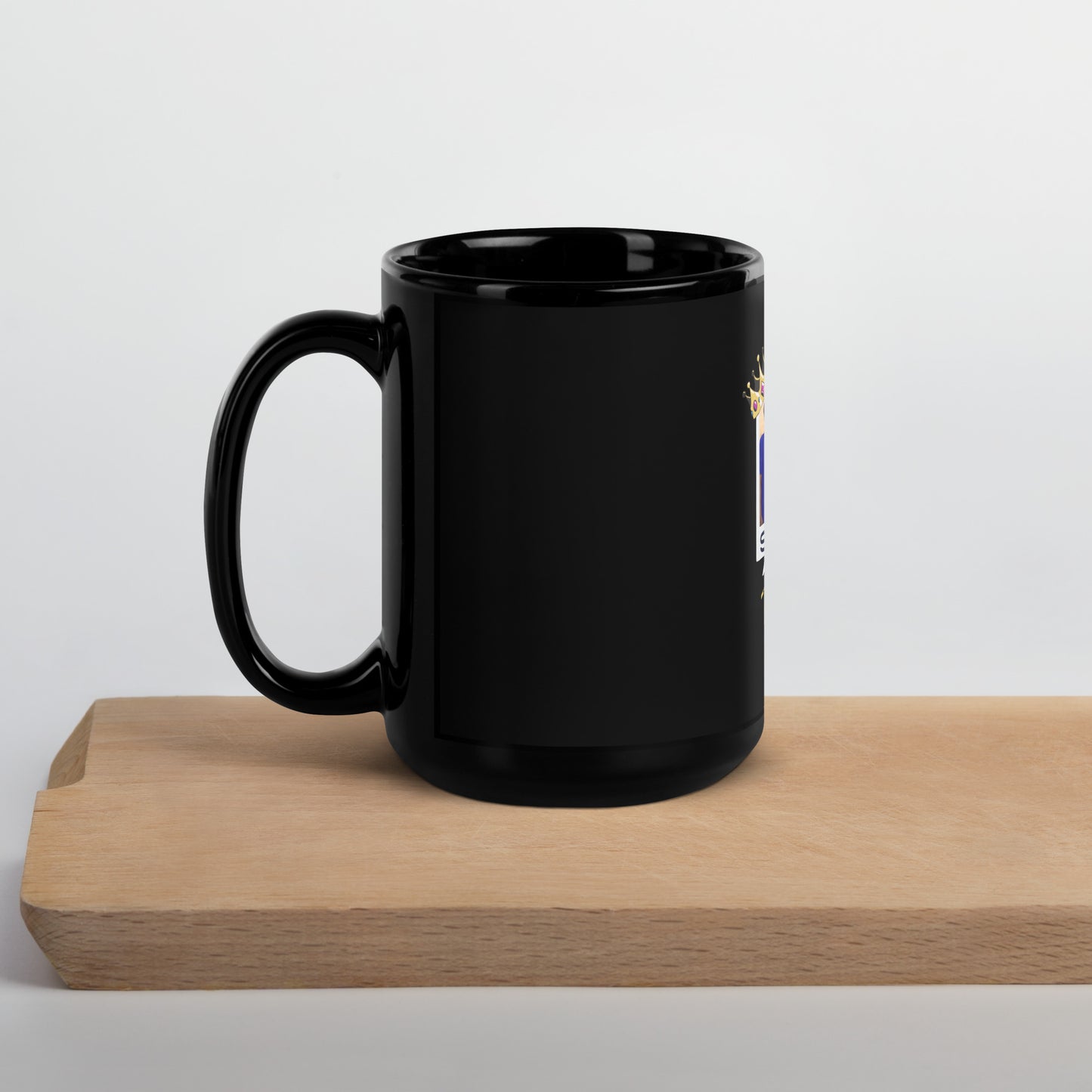 George Sisters Are Better Together Black Glossy Mug