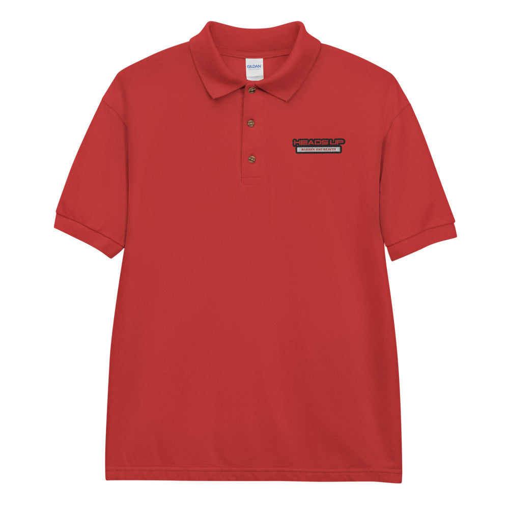 Heads Up Embroidered Polo Shirt