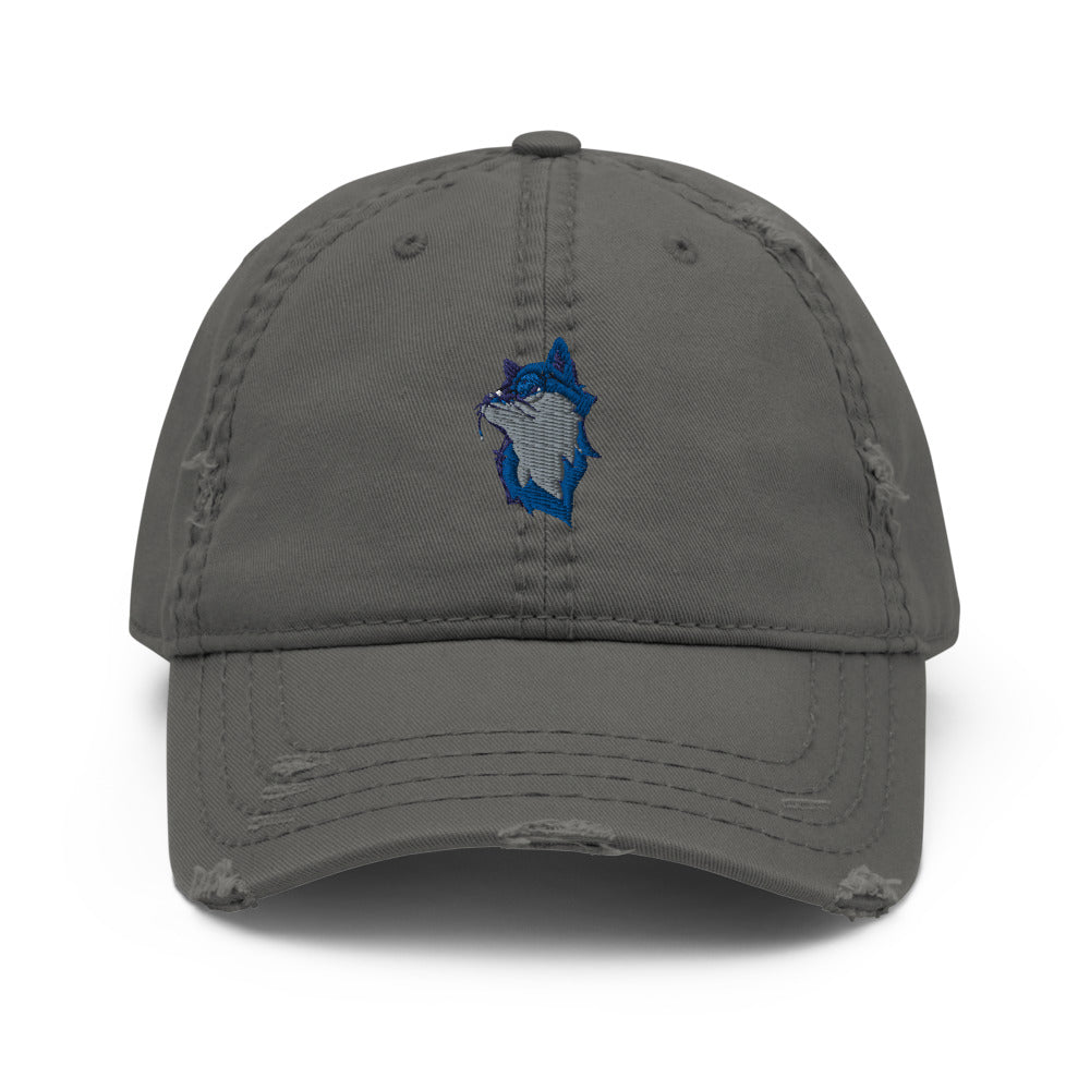 Content Creators Fox Distressed Dad Hat