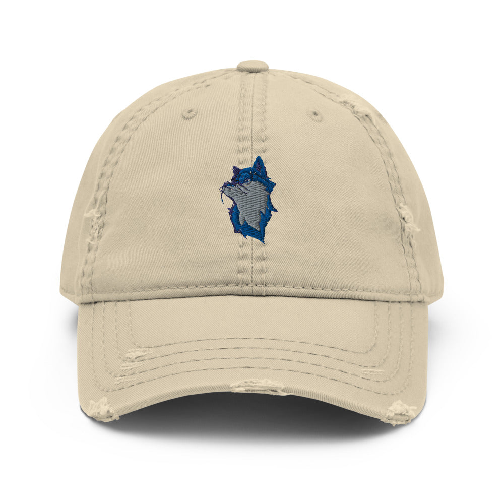 Content Creators Fox Distressed Dad Hat