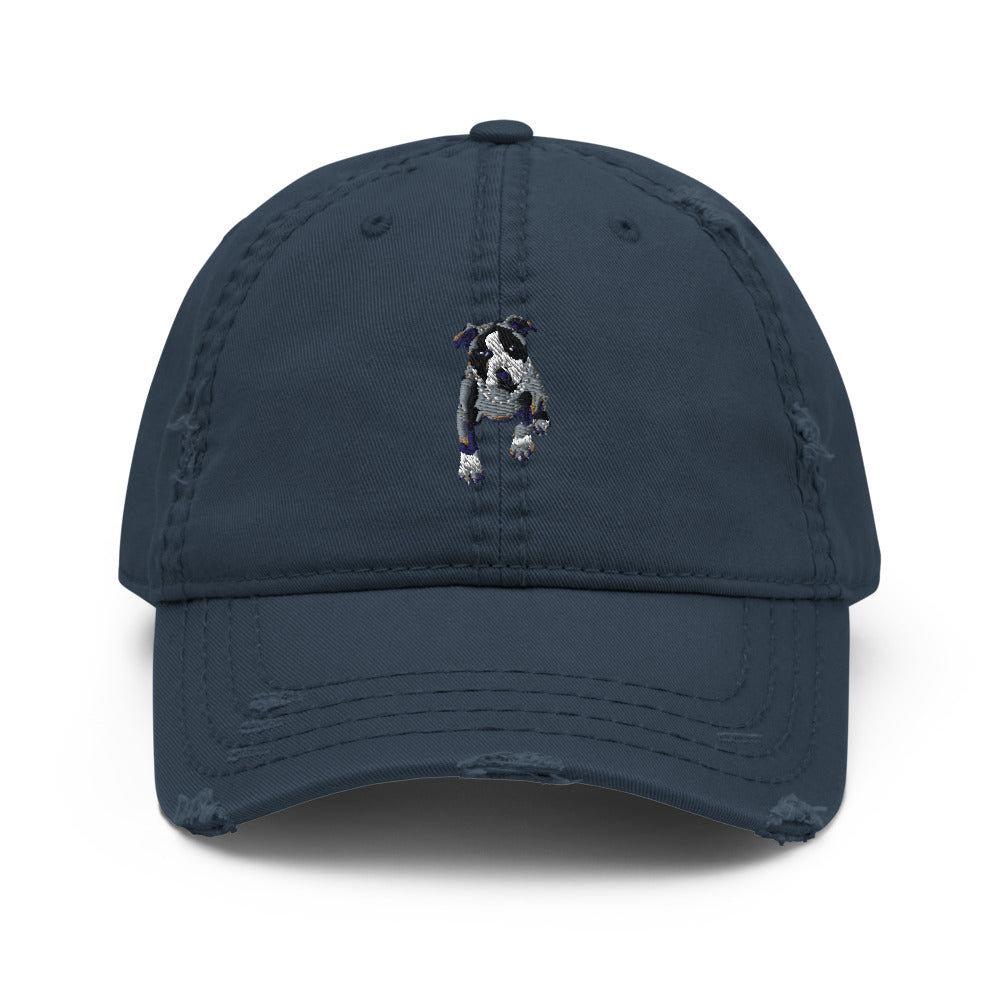 Rich Puppy Distressed Dad Hat