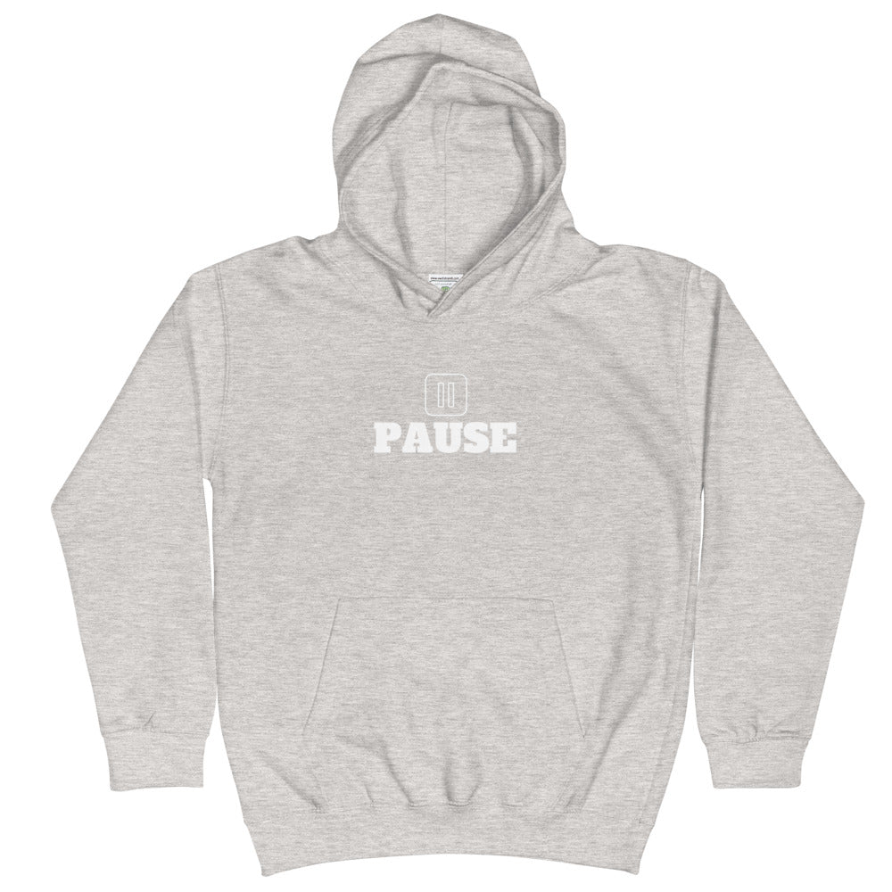 Pause Kids Hoodie