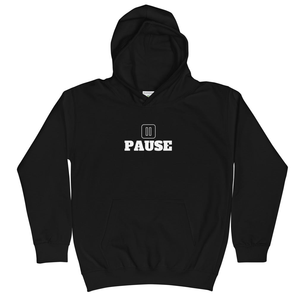 Pause Kids Hoodie