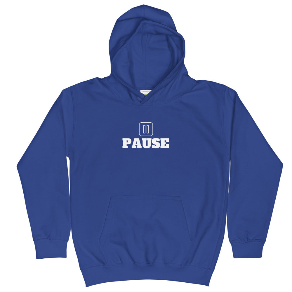 Pause Kids Hoodie