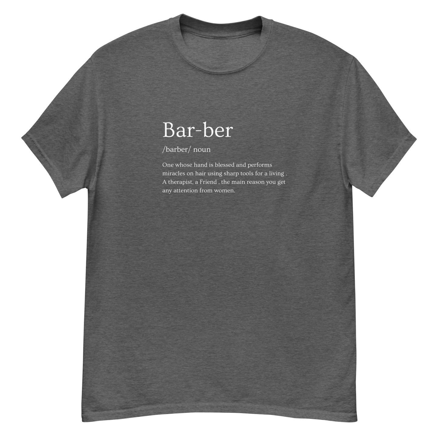 Barber Definition Men's classic tee