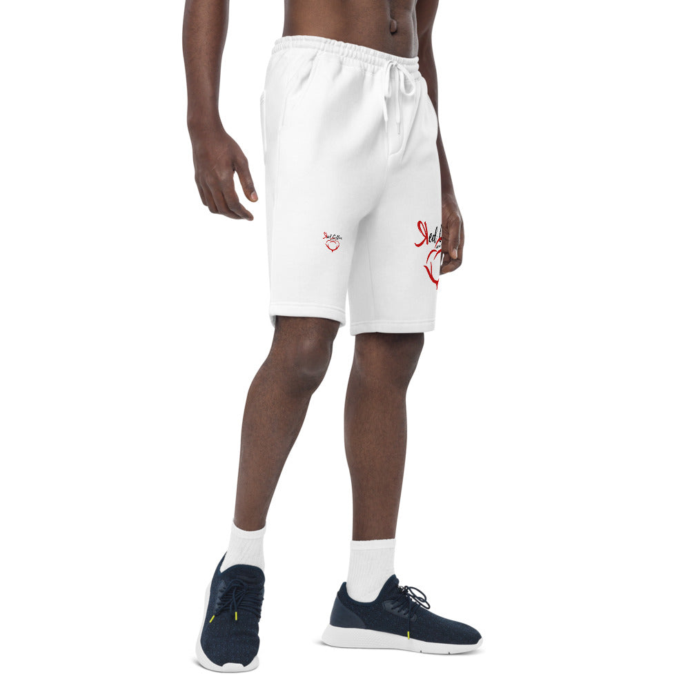 Red Cotton Apparel Men's fleece shorts