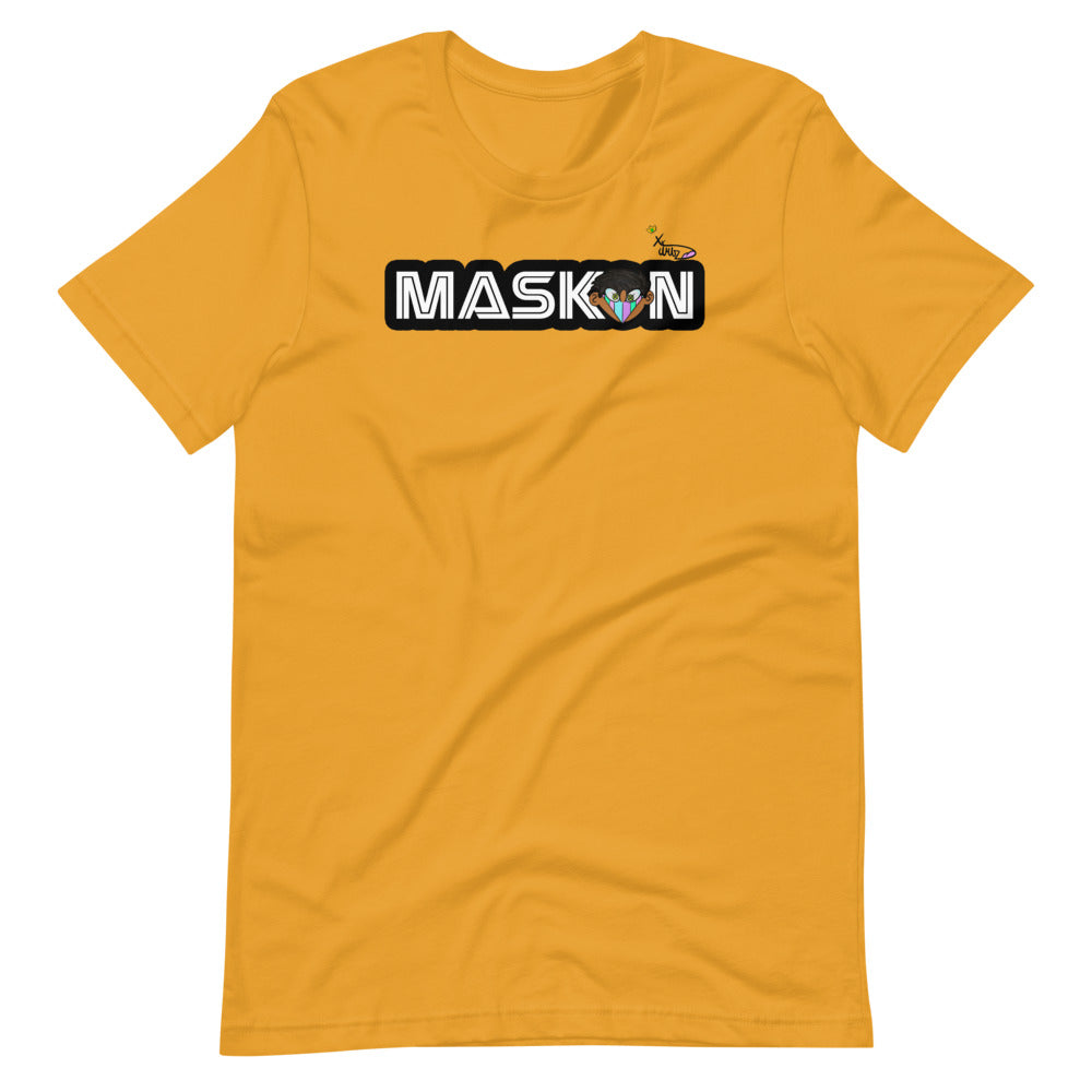Mask On by XX_ARTZ Short-Sleeve Unisex T-Shirt