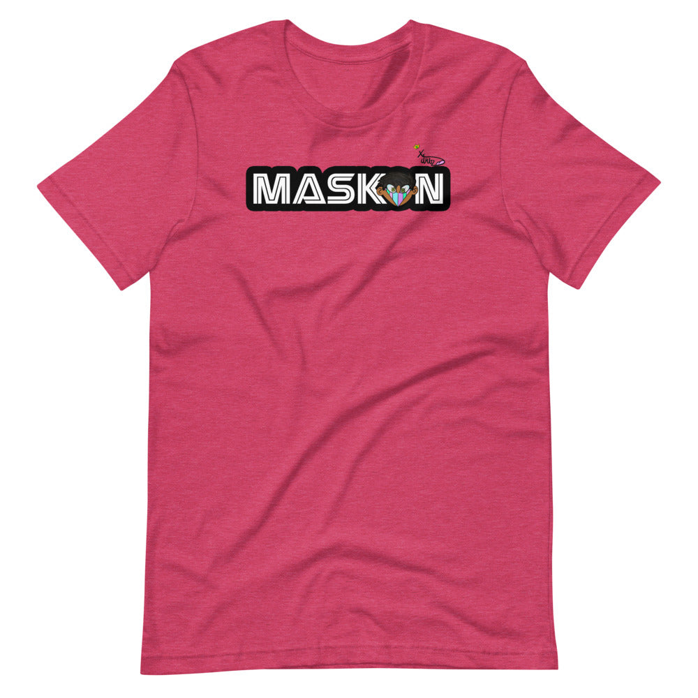 Mask On by XX_ARTZ Short-Sleeve Unisex T-Shirt