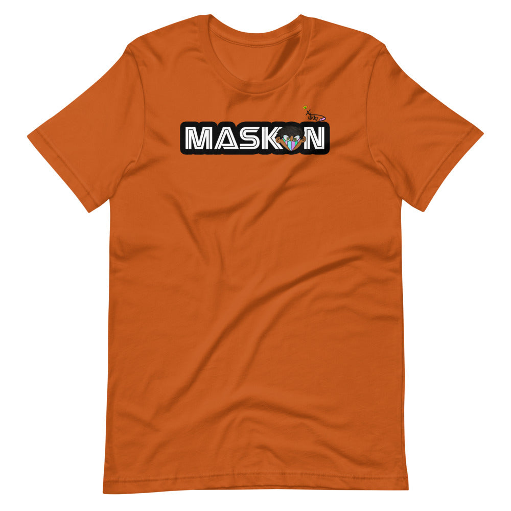 Mask On by XX_ARTZ Short-Sleeve Unisex T-Shirt
