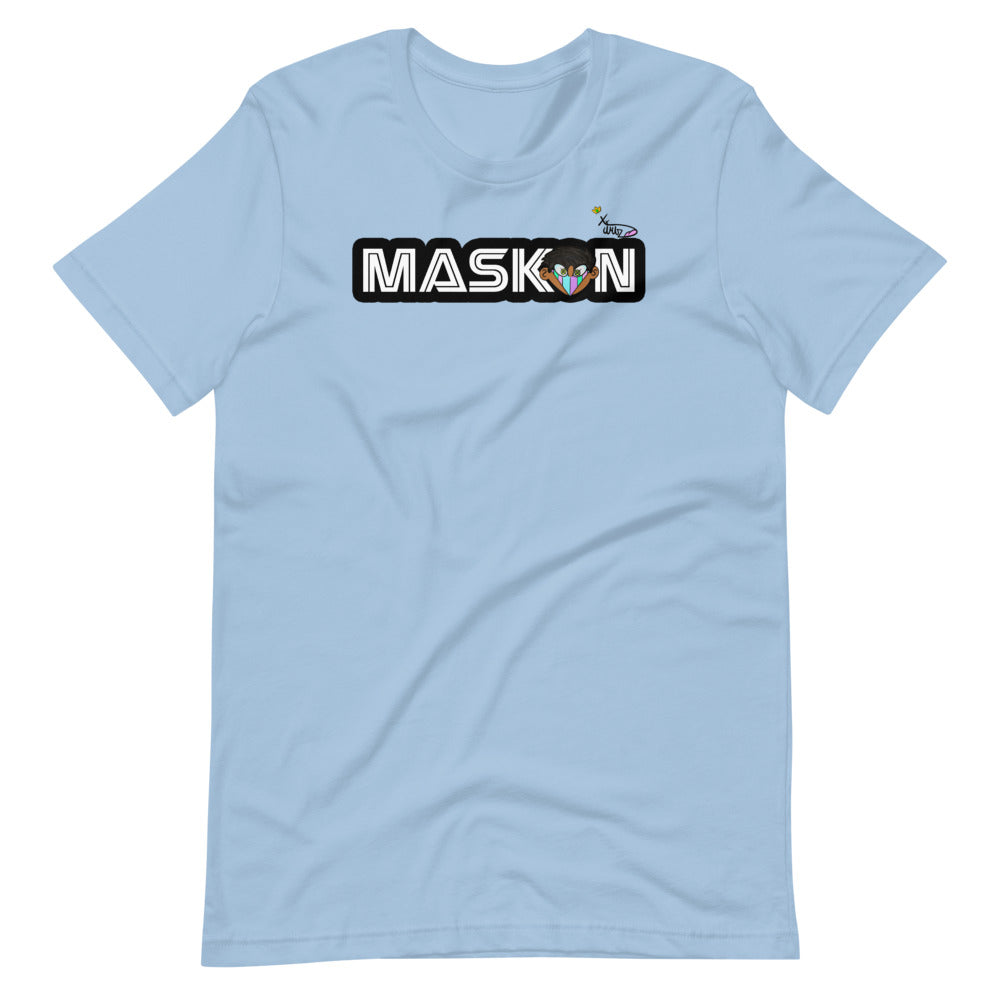 Mask On by XX_ARTZ Short-Sleeve Unisex T-Shirt