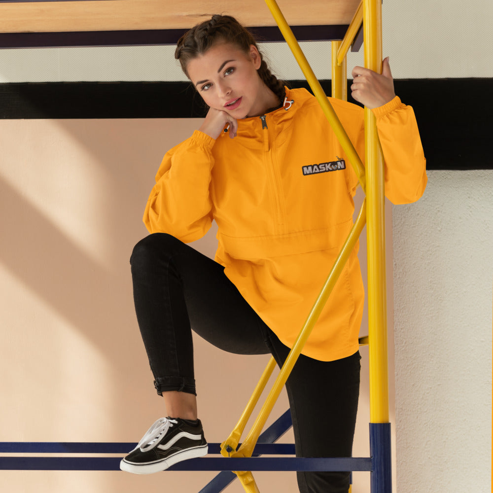 Embroidered Champion Packable Jacket by XX_Artz