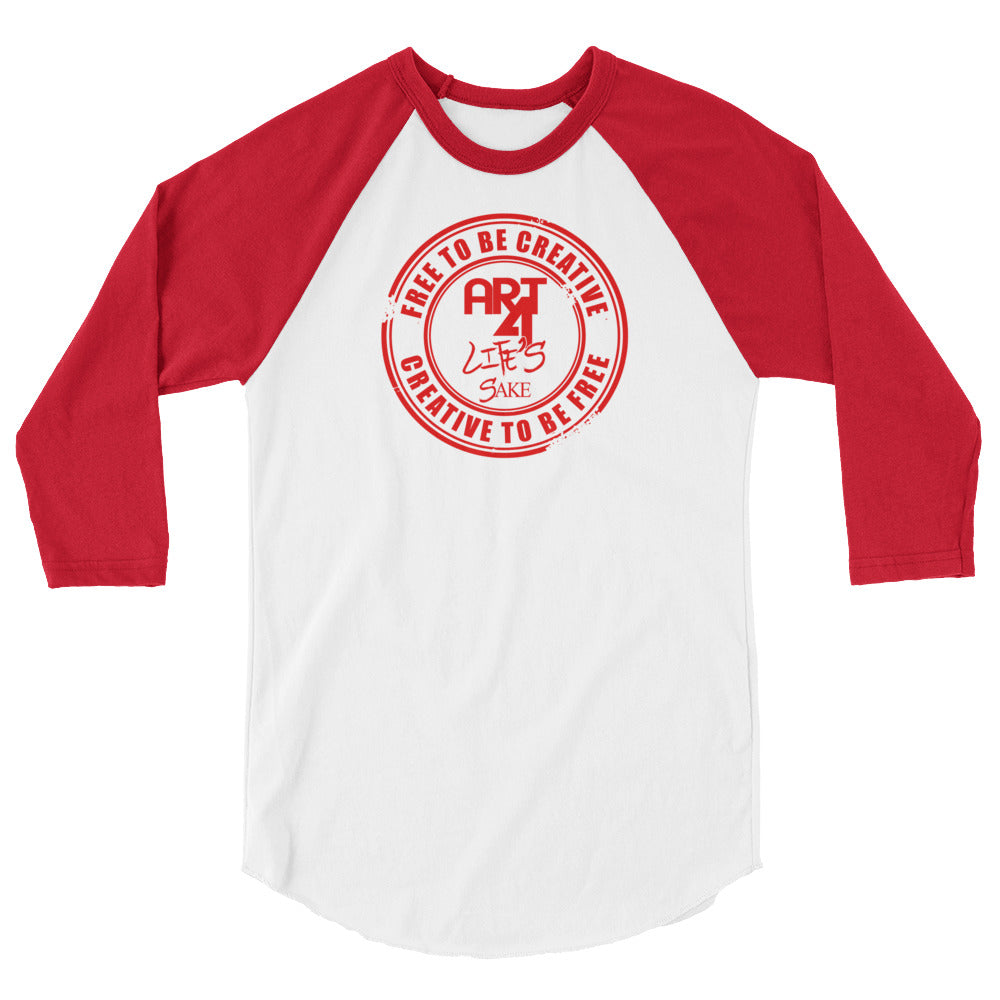 Art For Life's Sake raglan shirt