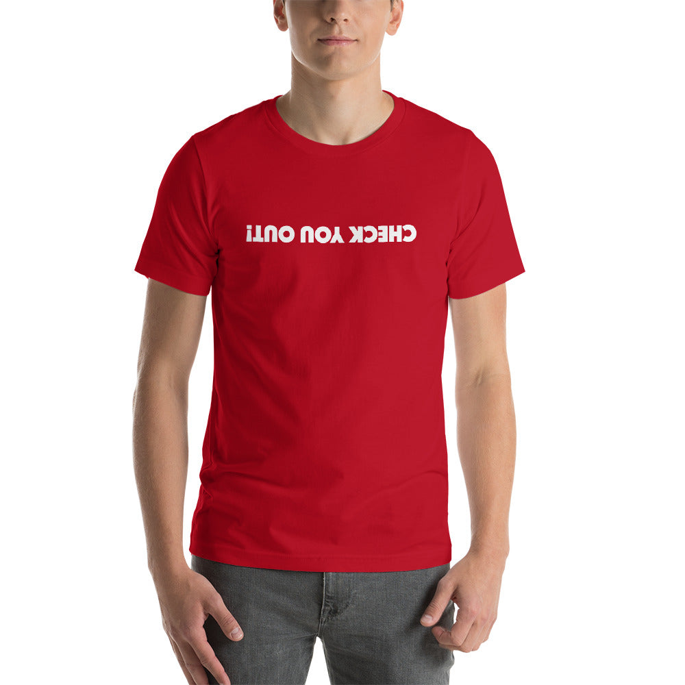 Upside Down Check You T-Shirt