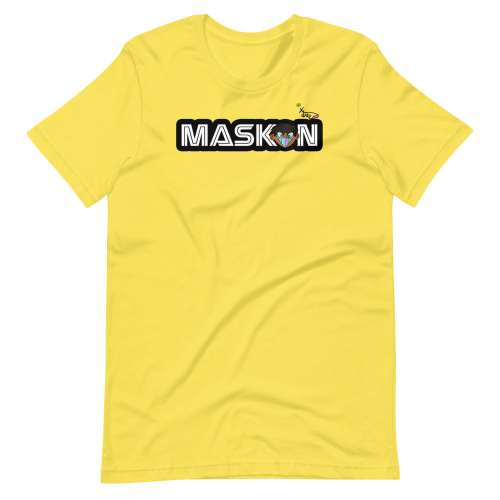 Mask On by XX_ARTZ Short-Sleeve Unisex T-Shirt
