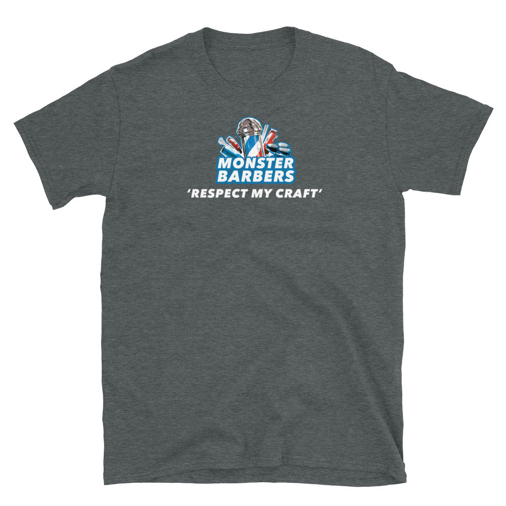 Monster Barber Short-Sleeve Unisex T-Shirt