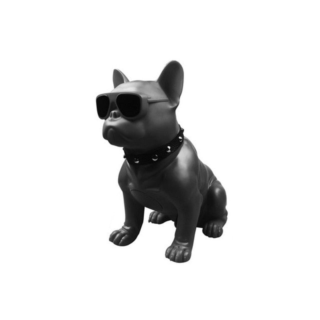 Wireless Bluetooth Speaker French Bulldog Subwoofer Multipurpose for Computer PC Speaker FM Radio Full Dog Portable Stereo Gift