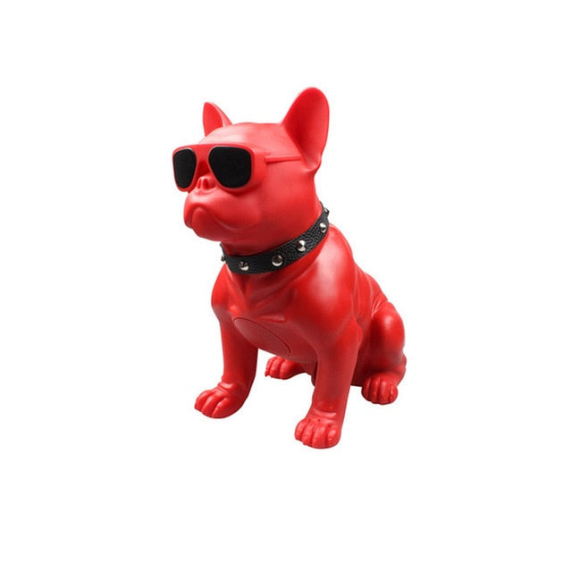 Wireless Bluetooth Speaker French Bulldog Subwoofer Multipurpose for Computer PC Speaker FM Radio Full Dog Portable Stereo Gift