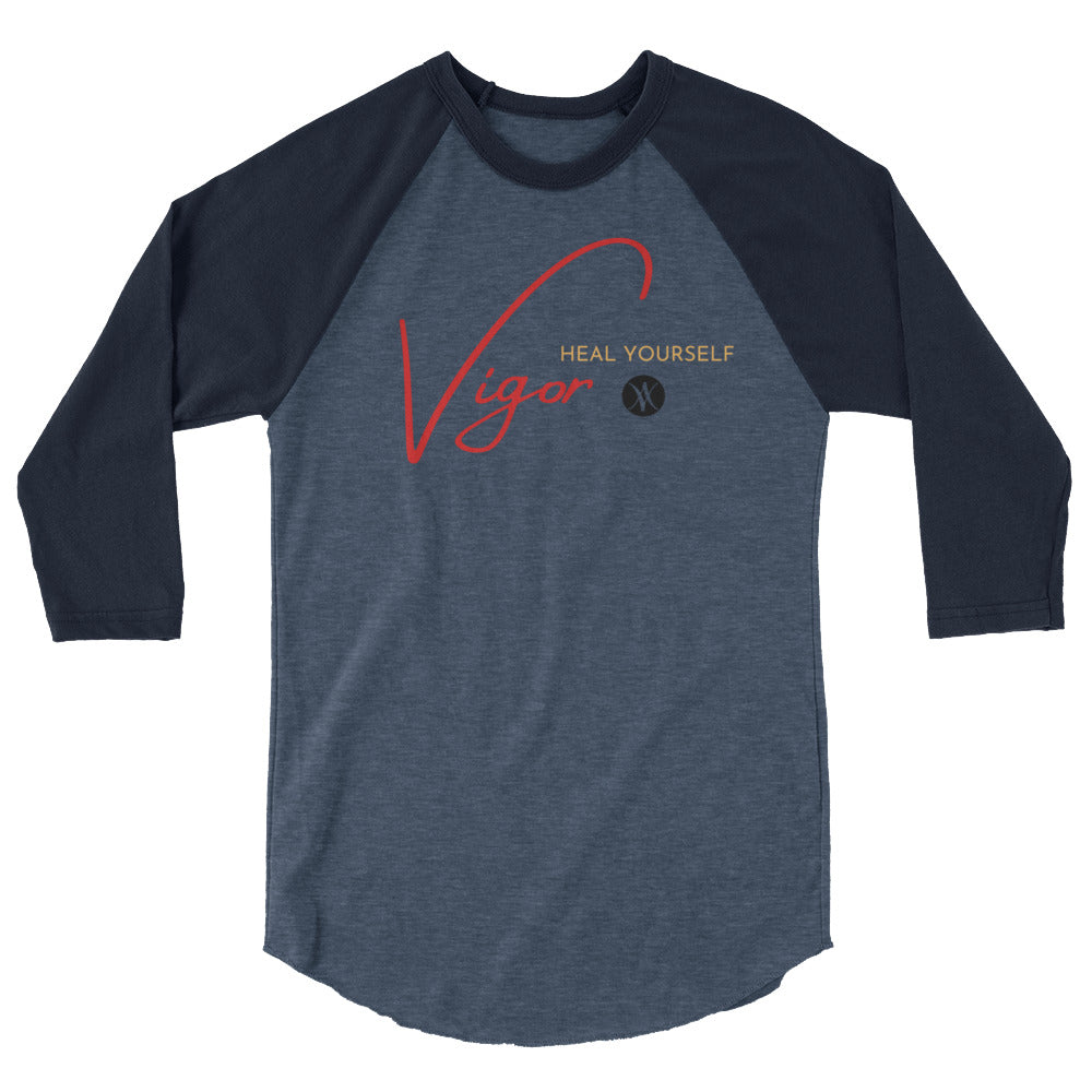 Vigor 3/4 sleeve raglan shirt