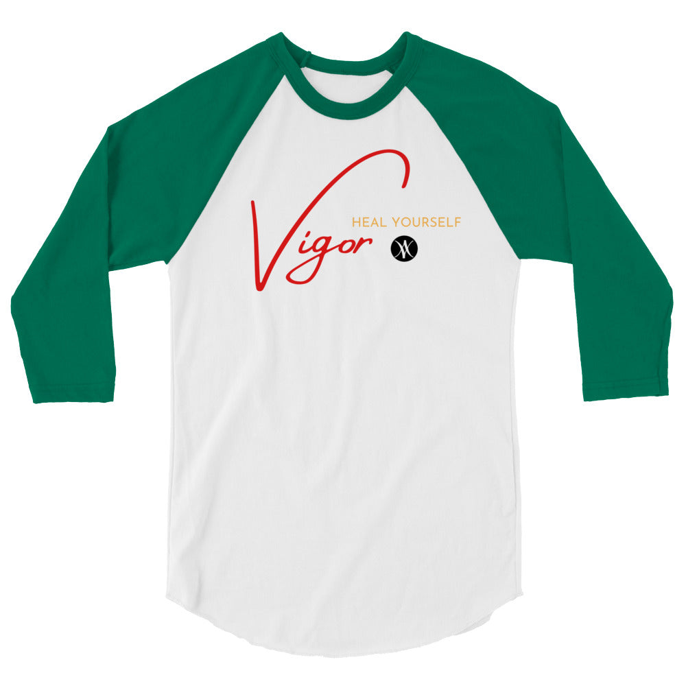 Vigor 3/4 sleeve raglan shirt