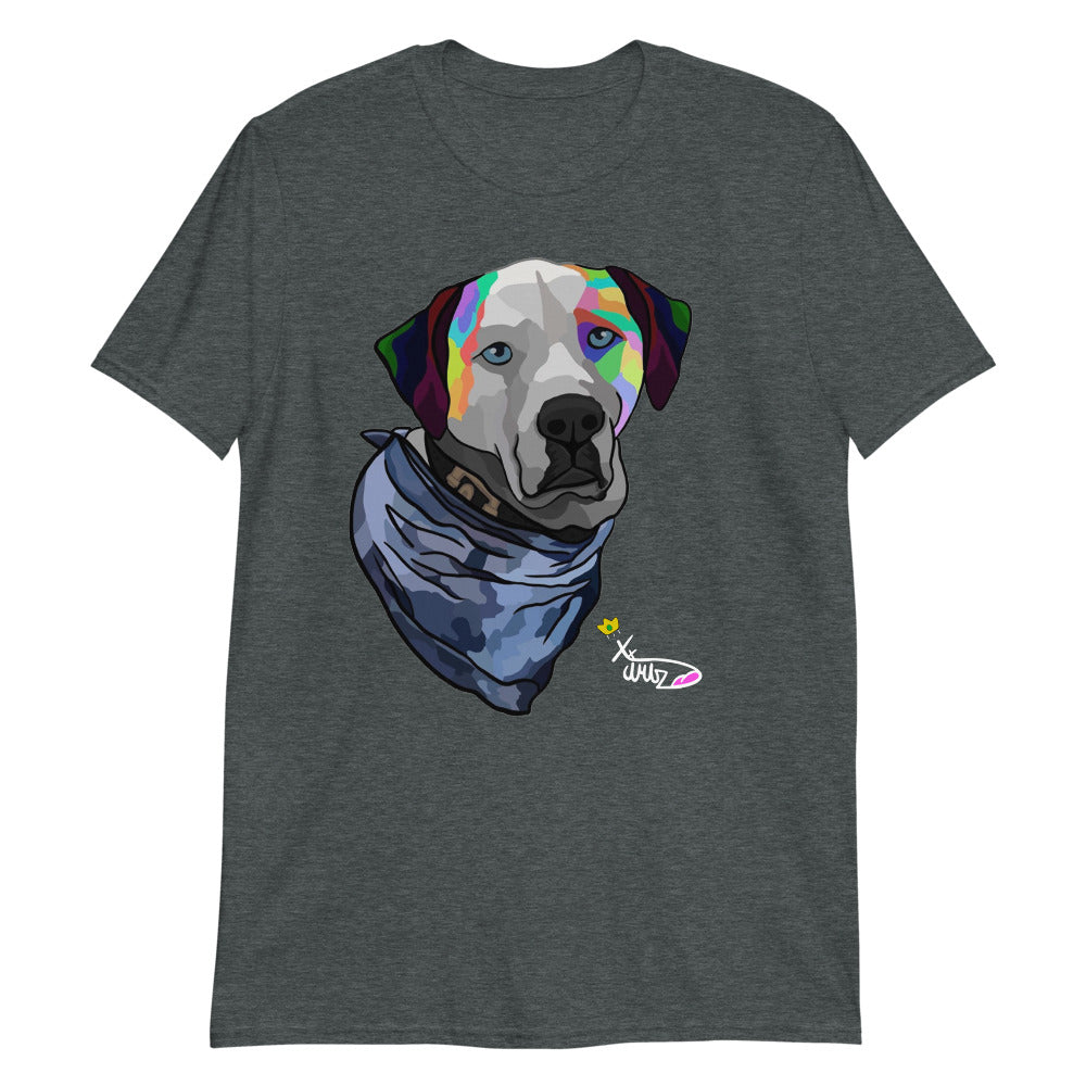 Camo Dog by XX_ART Short-Sleeve Unisex T-Shirt