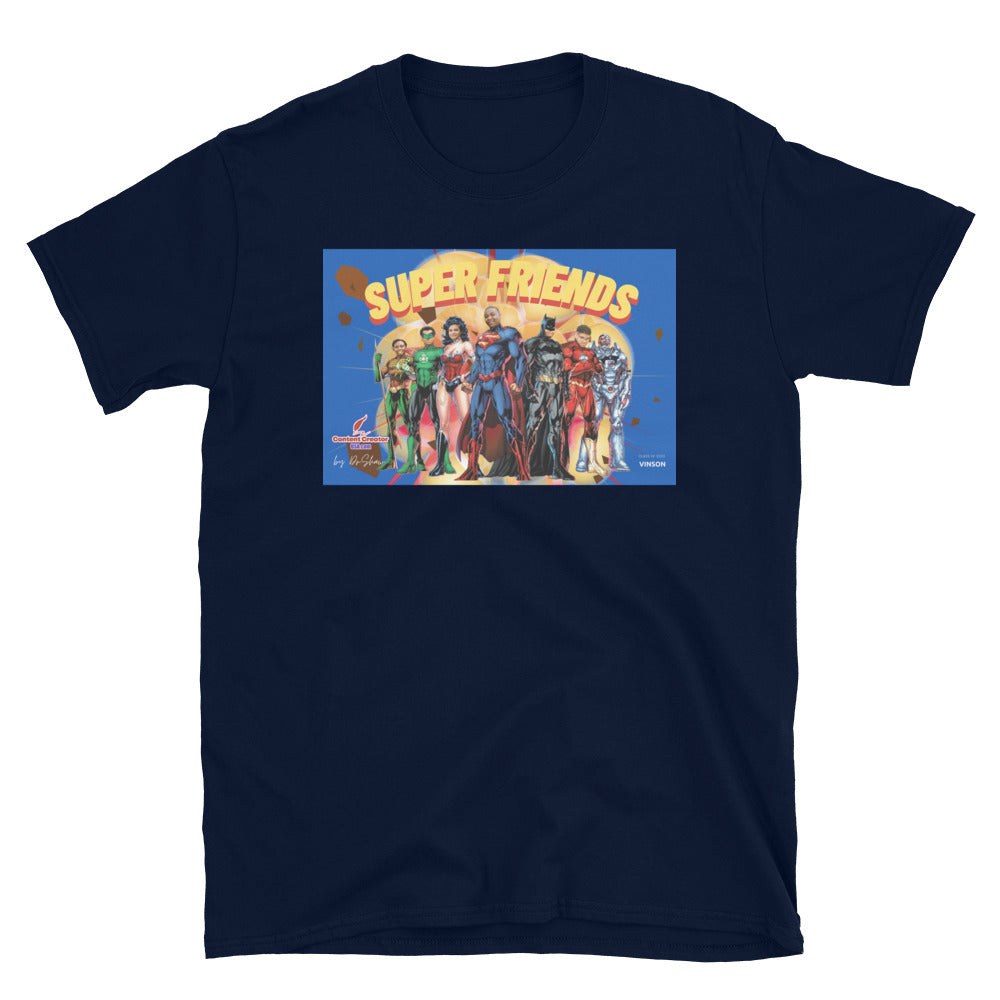 Super Friends Vinson Graduation Edition Short-Sleeve Unisex T-Shirt