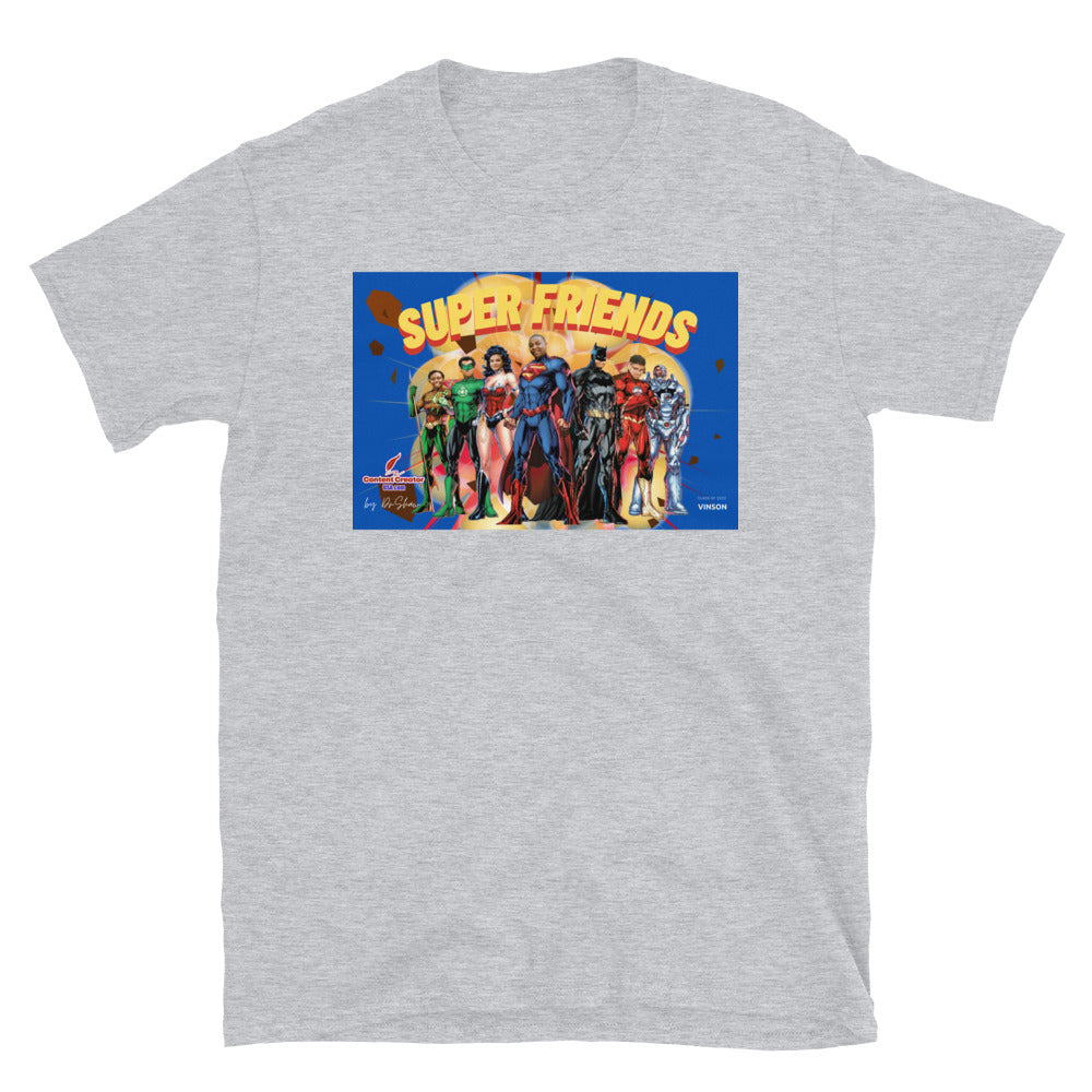 Super Friends Vinson Graduation Edition Short-Sleeve Unisex T-Shirt