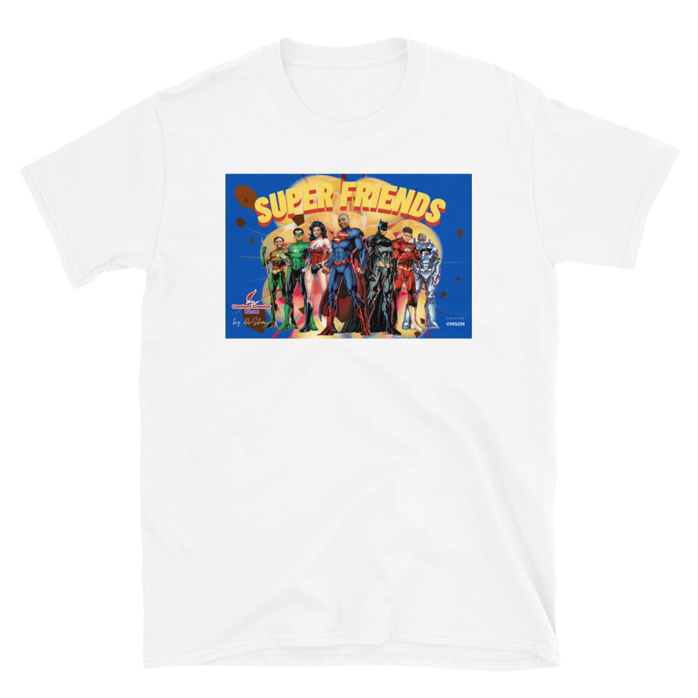 Super Friends Vinson Graduation Edition Short-Sleeve Unisex T-Shirt