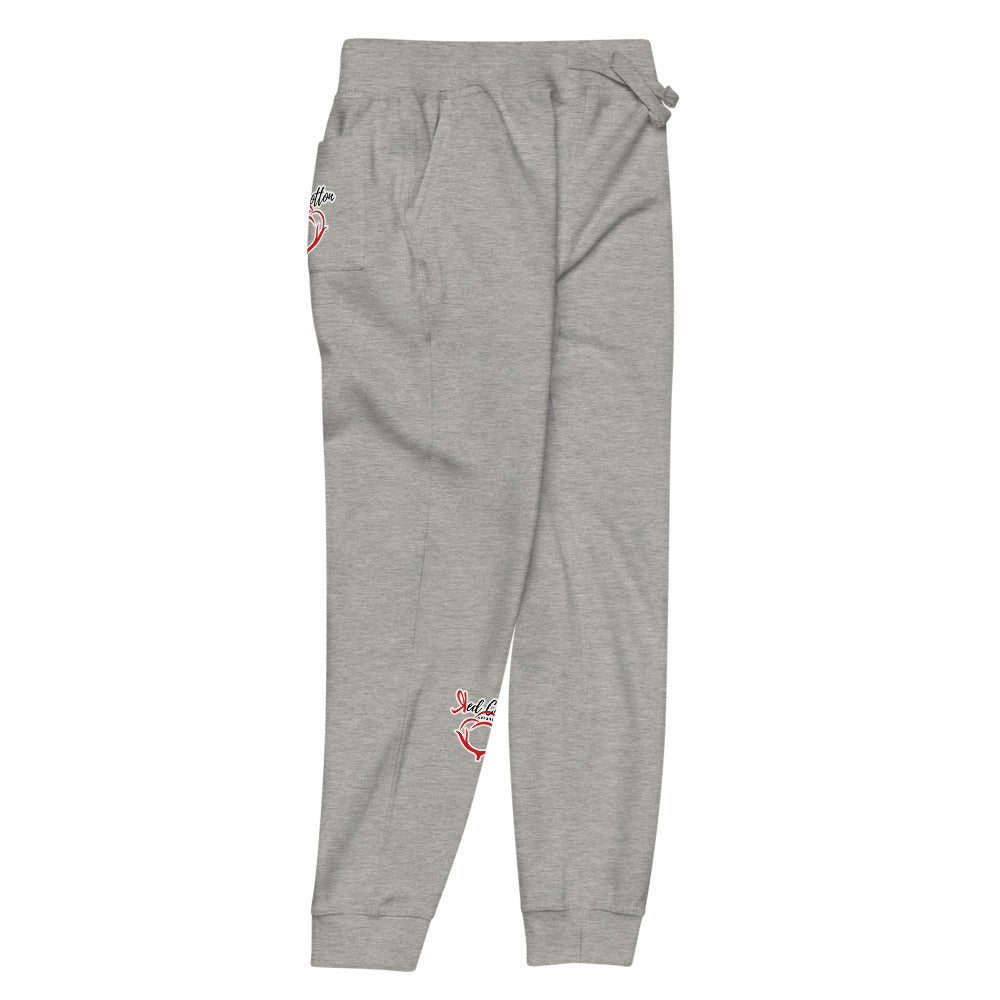 Red Cotton Apparel Sweatpants