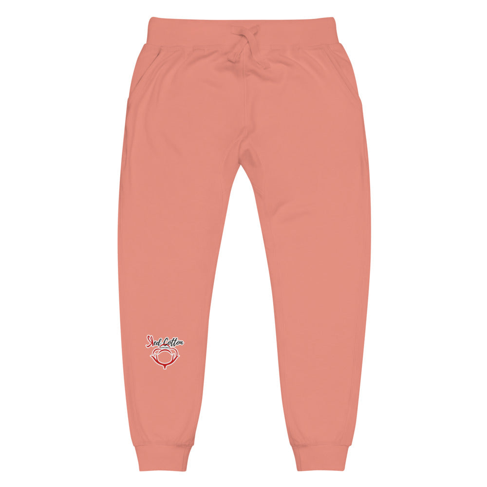 Red Cotton Apparel Sweatpants