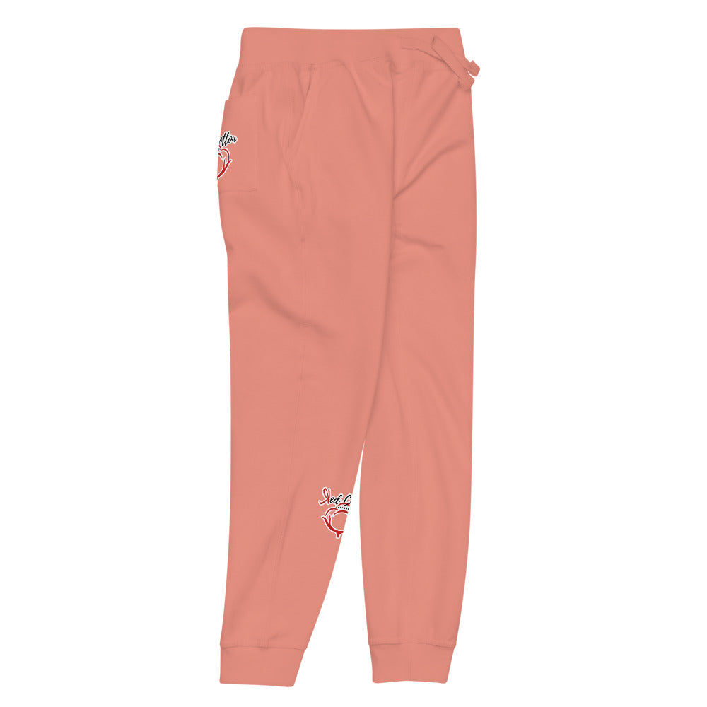 Red Cotton Apparel Sweatpants