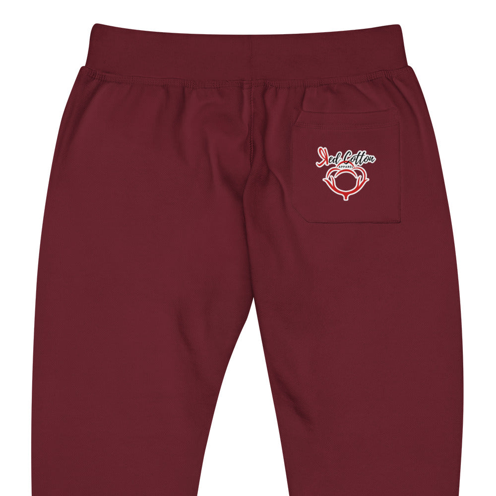 Red Cotton Apparel Sweatpants