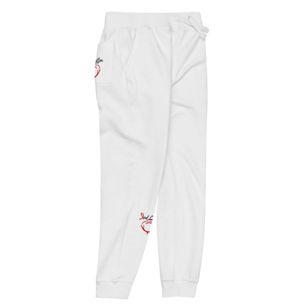 Red Cotton Apparel Sweatpants