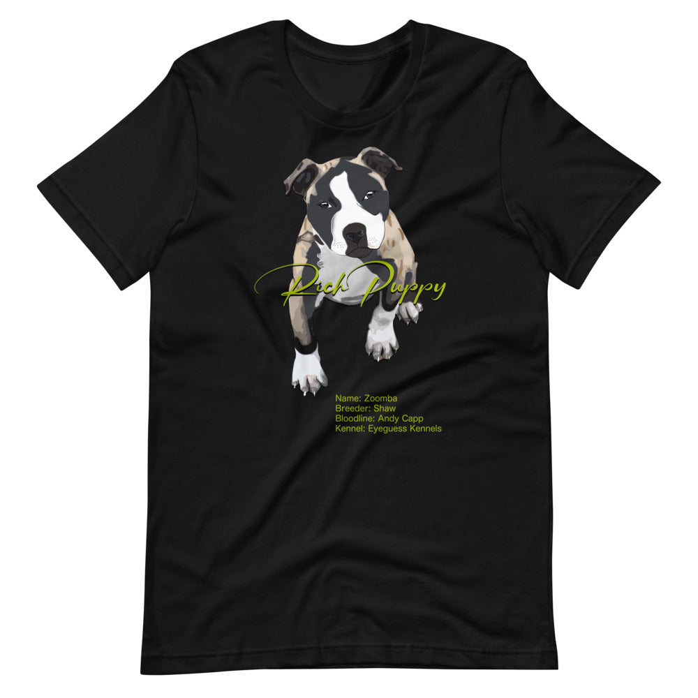 Rich Puppy Short-Sleeve Unisex T-Shirt