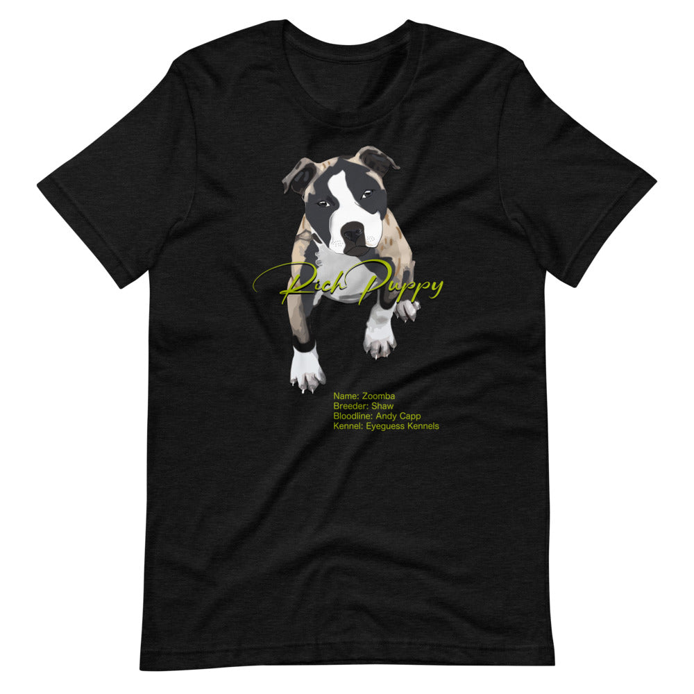 Rich Puppy Short-Sleeve Unisex T-Shirt