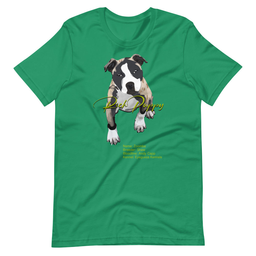 Rich Puppy Short-Sleeve Unisex T-Shirt