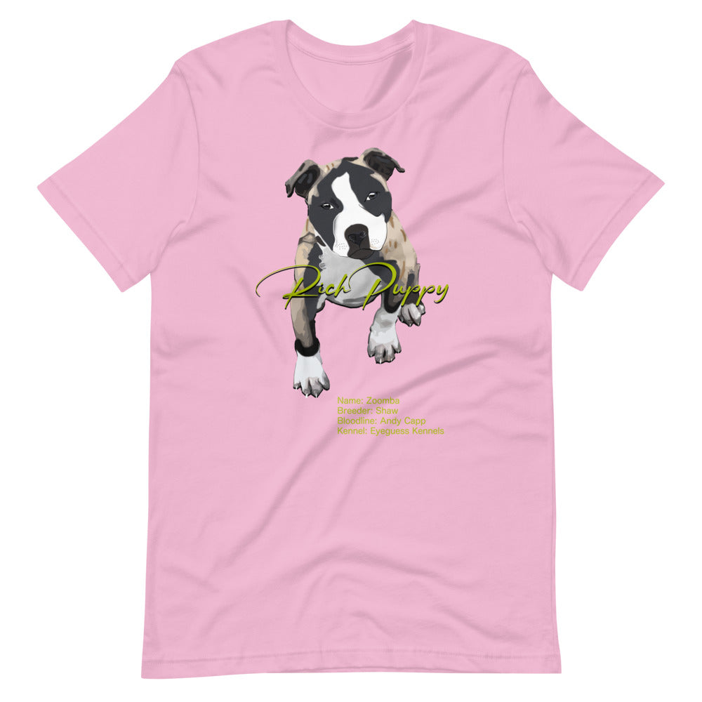 Rich Puppy Short-Sleeve Unisex T-Shirt