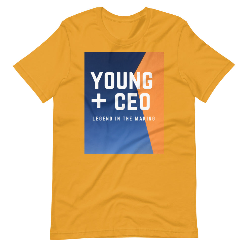 Young + CEO Legend In The Making Short-Sleeve Unisex T-Shirt by Legend Shaw