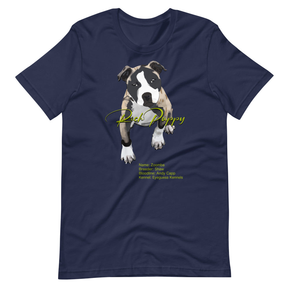 Rich Puppy Short-Sleeve Unisex T-Shirt