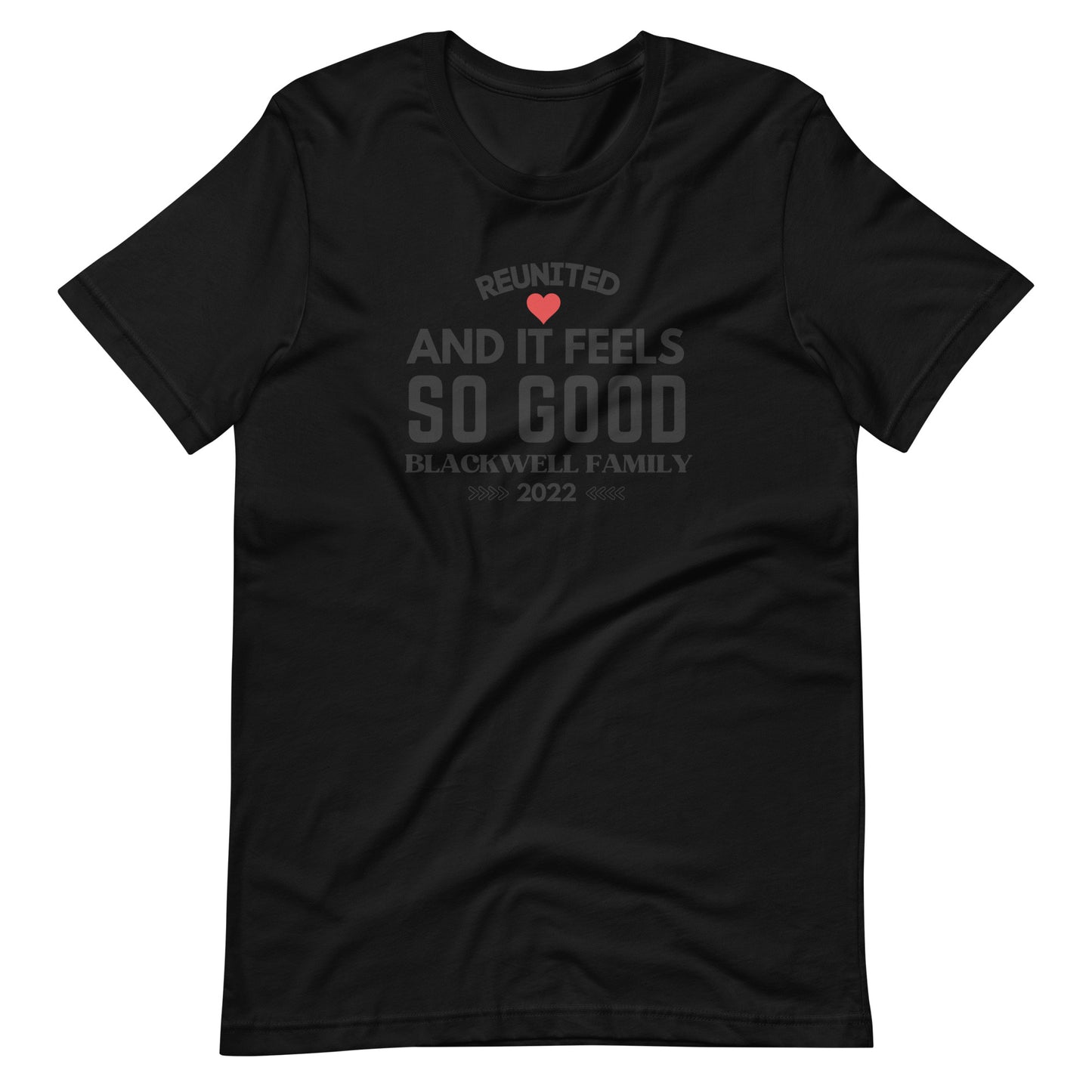 Blackwell Family (Black Letter) Unisex t-shirt