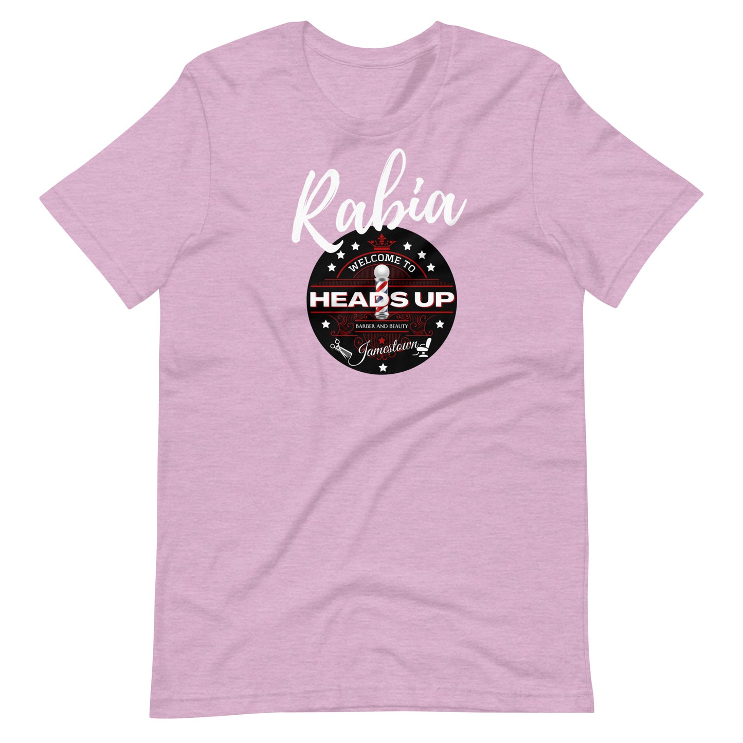 Rabia Heads Up Jamestown Unisex t-shirt