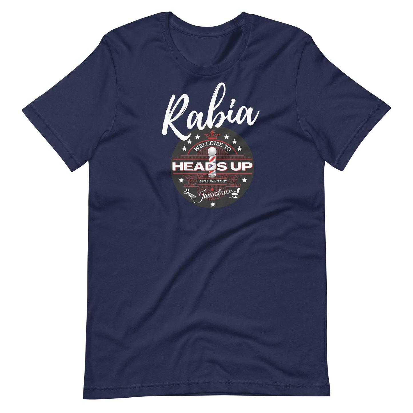 Rabia Heads Up Jamestown Unisex t-shirt
